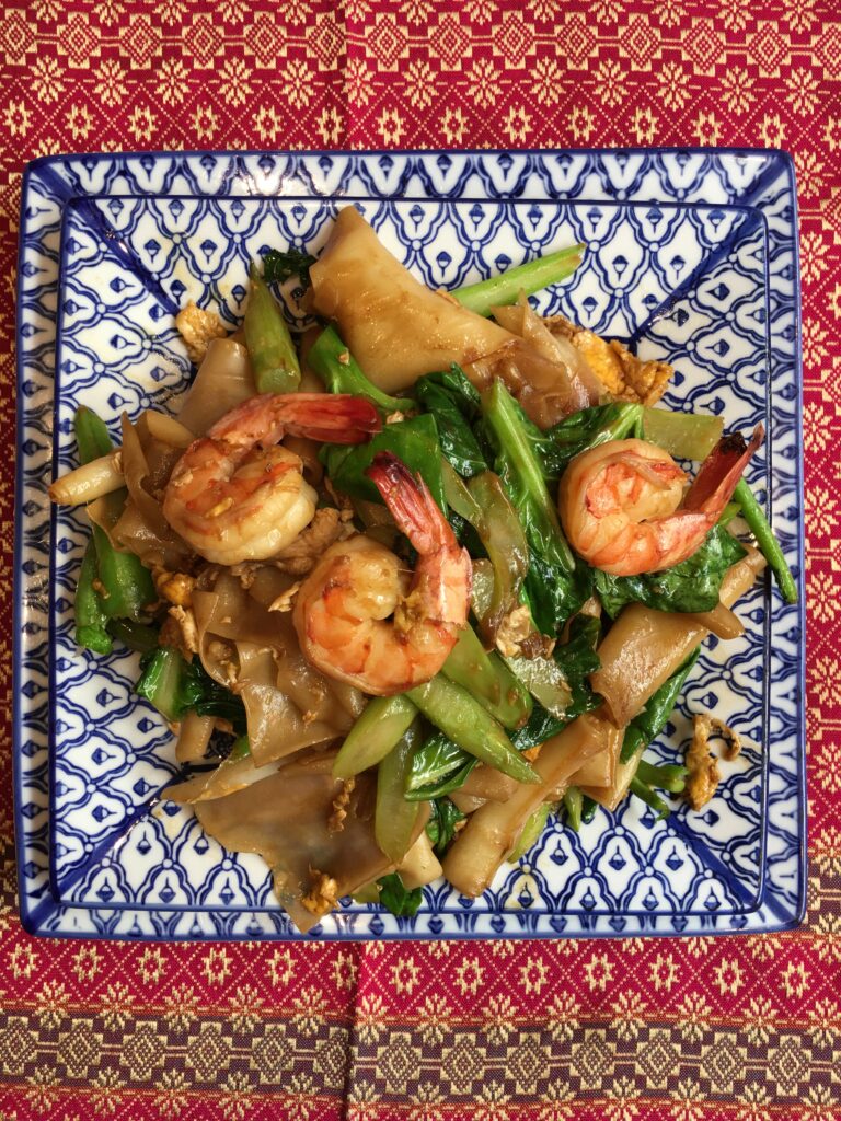 Pâtes Sioux aux crevettes