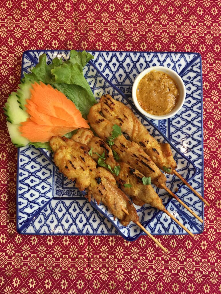 Brochettes de poulet
