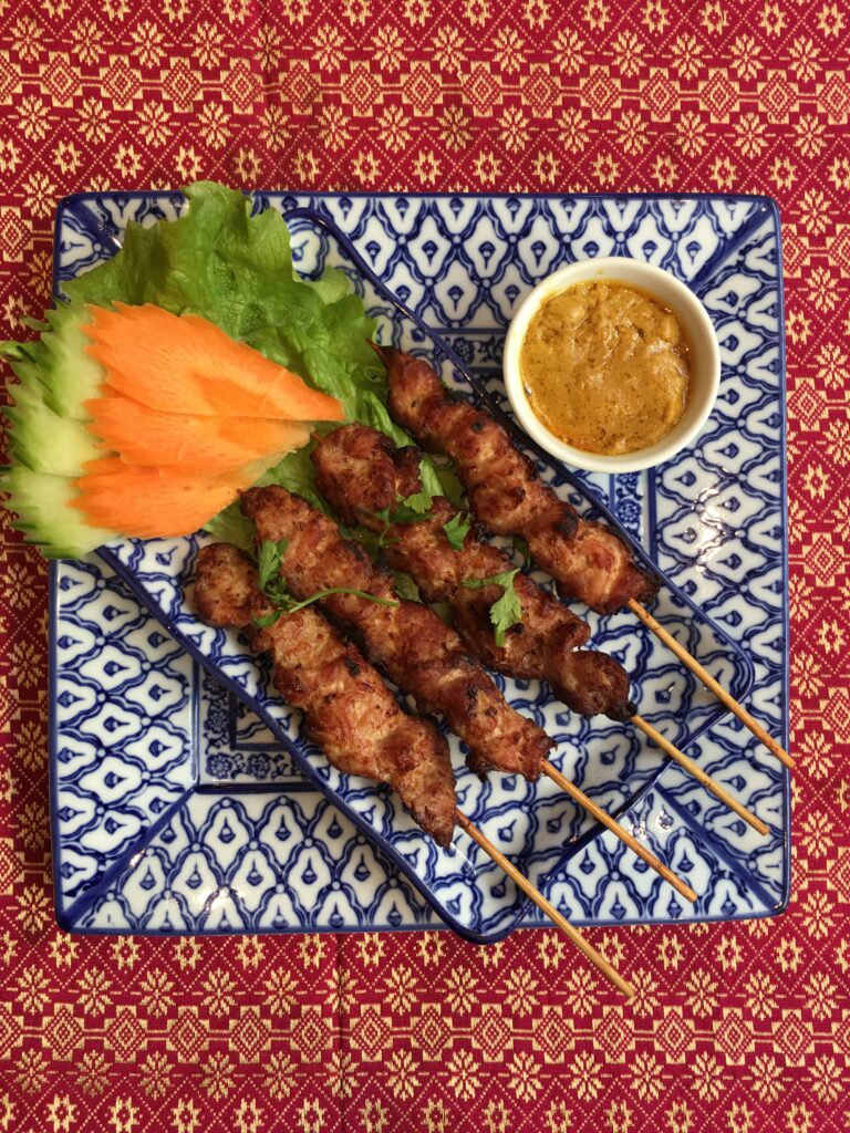 Brochettes de porc