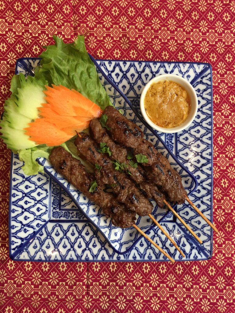 Brochettes de boeuf