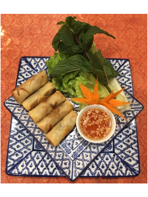 Nems végétariens, fait maison